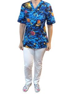 Costum anchior dama STELLARIUM bumbac