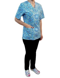 Costum anchior dama BLUE INDIA bumbac