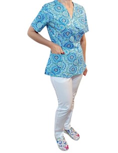 Costum kimono bumbac BLUE INDIA 2