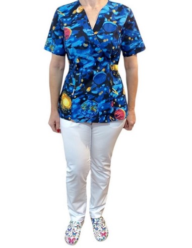 Halat kimono bumbac STELLARIUM