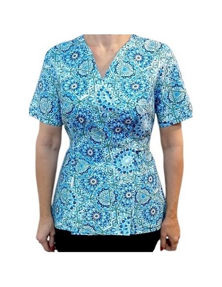 Halat kimono bumbac BLUE INDIA Halat kimono bumbac BLUE INDIA