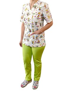 Costum medical bumbac cu anchior BROSCUTE 2