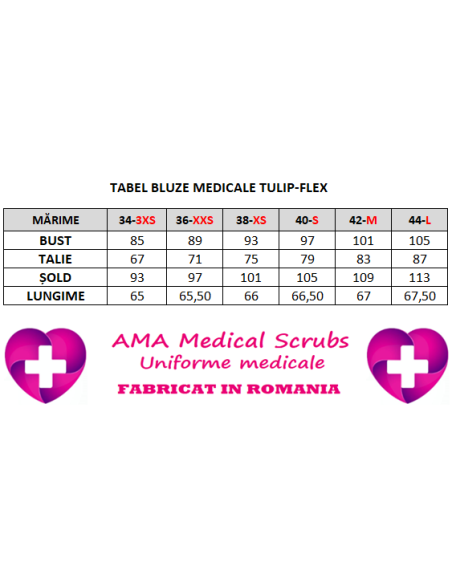 Halat medical alb petrecut basc, din tercot elastic Halat medical alb petrecut basc, din tercot elastic