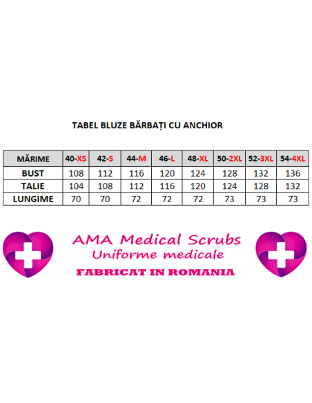 Halat medical barbatesc, cu anchior, din tercot elastic albastru Halat medical barbatesc, cu anchior, din tercot elastic albastru