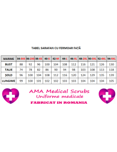 Sarafan medical alb cu fermoar in fata, din tercot elastic 2