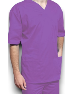 Halat medical barbatesc, cu anchior, din tercot mov