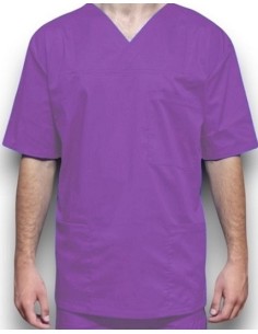Halat medical barbatesc, cu anchior, din tercot mov 2