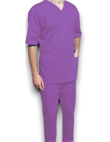Halat medical barbatesc, cu anchior, din tercot mov