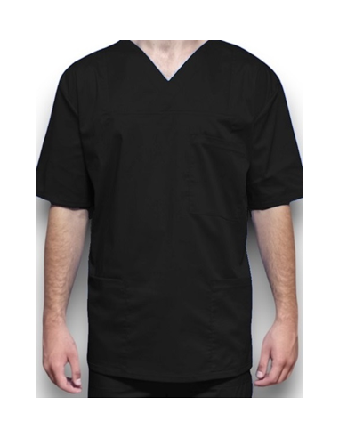 Halat medical barbatesc, cu anchior, din tercot elastic negru