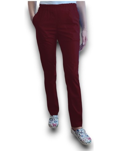 Pantaloni uniforma medicala grena