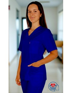 Uniforma medicala anchior albastru royal 2 2