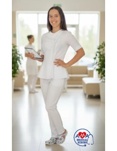 tulip flex costum alb medicale modern